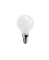 BOMBILLA LED * E14 OPAL ESFERICA – 6.5W - 4000K - 800 Lm - 360º